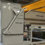 Dvojitý vyklápač na veľké vrecia